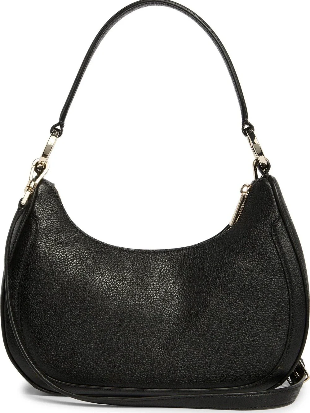 Kate Spade New York Leila Pebbled Leather Shoulder Bag-Black NWT Authentic